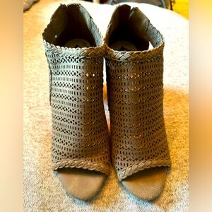 Fergalicious by Fergie Peep Toe Heel Bootie